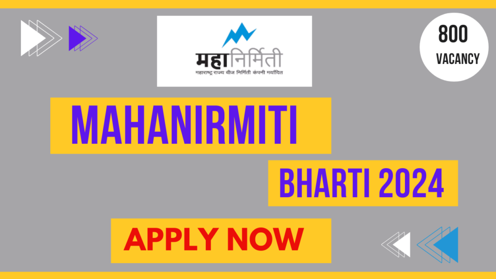 Mahanirmiti Bharti 2024
